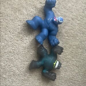 Blue and Black Action Figures Playset for Imaginative Adventures